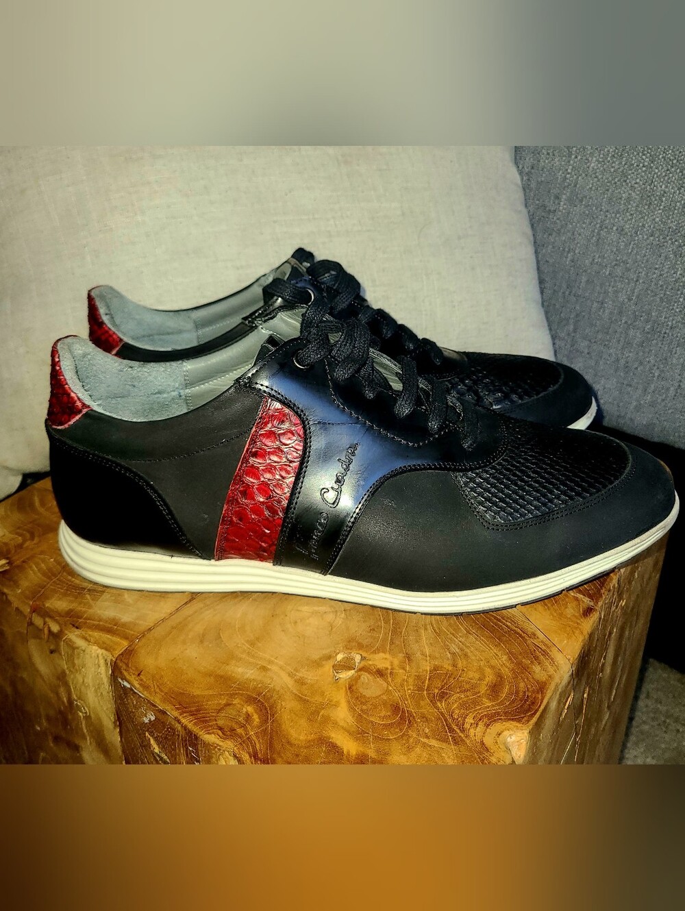 Franco Cuadra Python Leather Mens Shoes 8.5